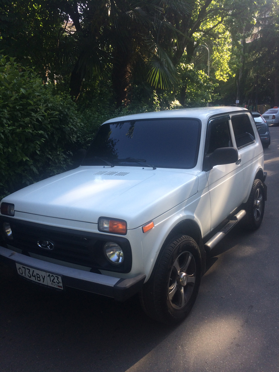 Тонировка, надолго ли? — Lada 4x4 3D, 1,7 л, 2012 года | аксессуары ...
