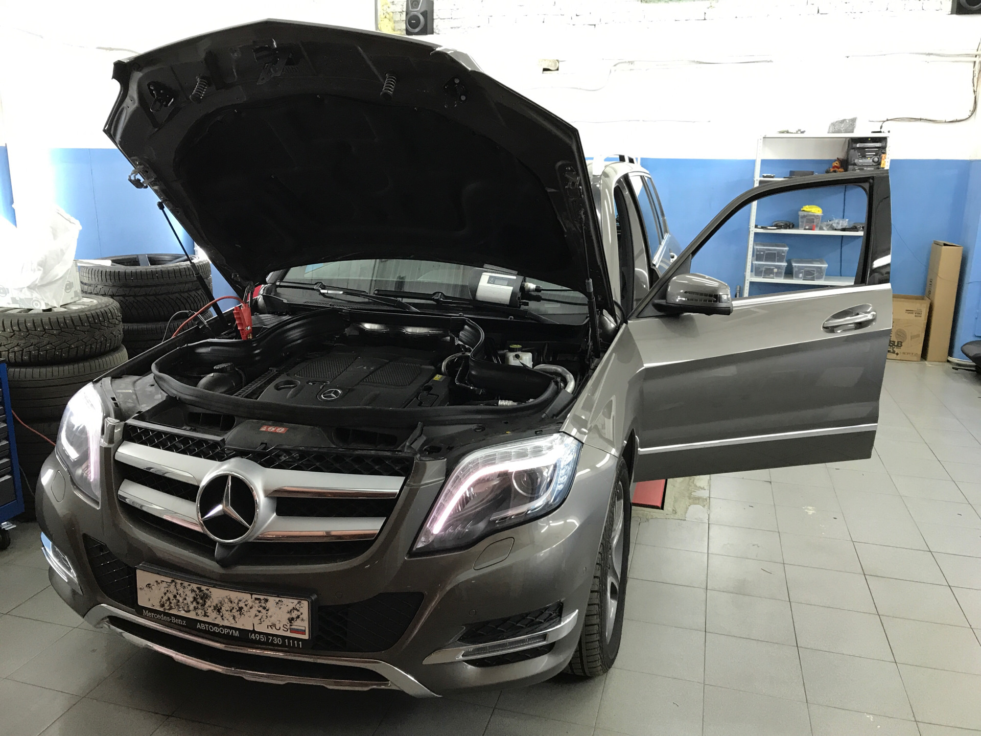 Настройка парктроников и обновление ПО блоков — Mercedes-Benz GLK-Class ...