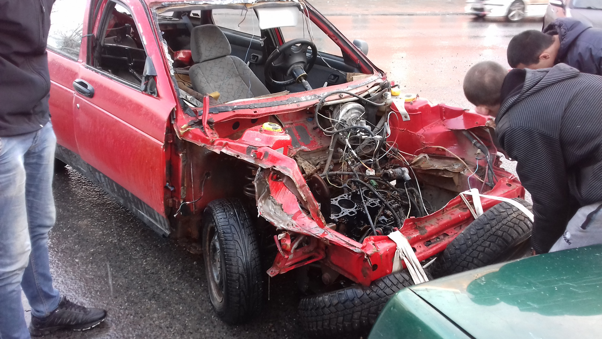 Битый небитого везет — Lada 21093i, 1,5 л, 2002 года | прикол | DRIVE2