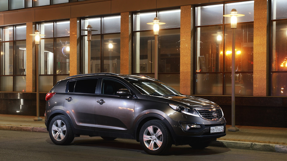 KIA Sportage Бульдозер