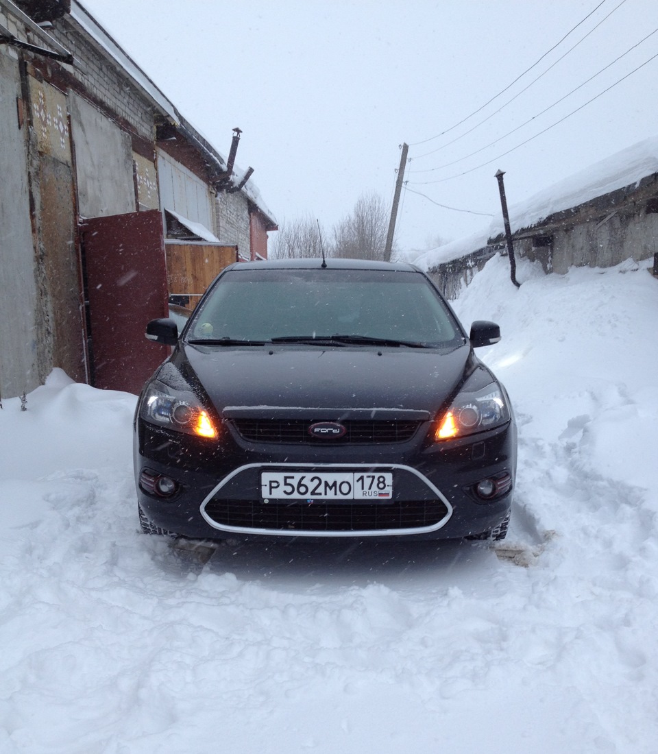 Американские габариты:) — Ford Focus II Hatchback, 1,6 л, 2008 года |  электроника | DRIVE2