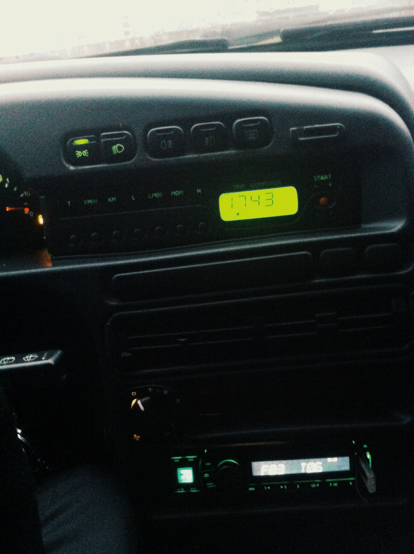 Штатный бортовой компьютер. — Lada 2114, 1,5 л, 2007 года | электроника ...