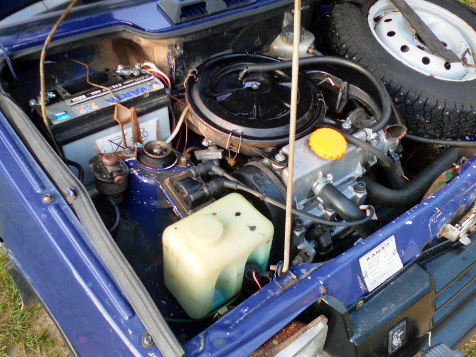 Мойка и замена масла — КАМАЗ 11113 Ока, 0,8 л, 2001 года | просто так ...