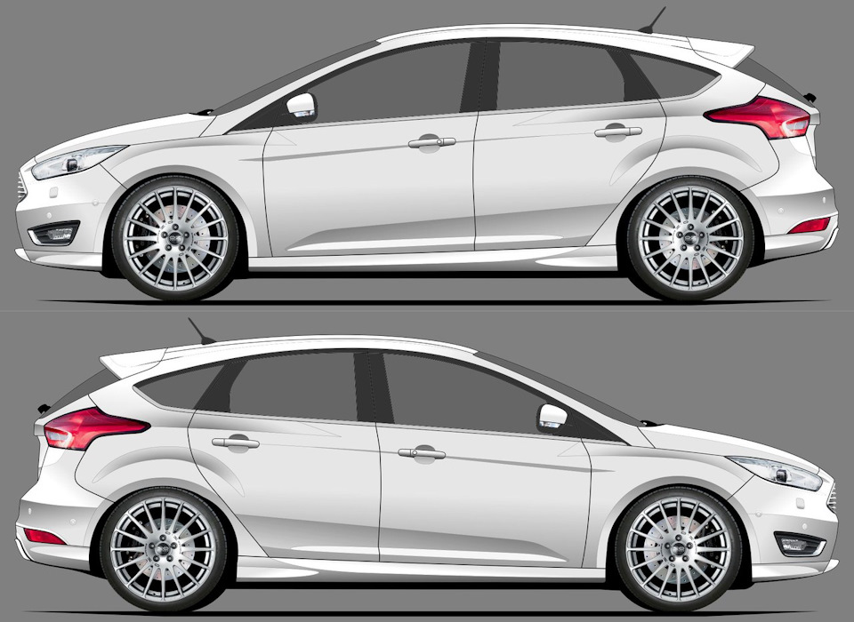 Ford focus чертеж