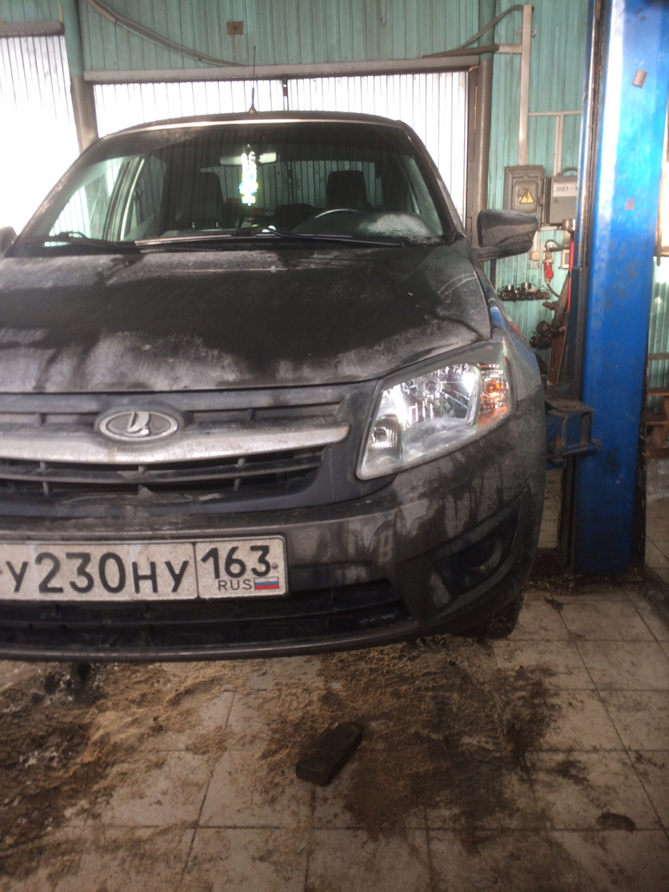 Наконечник рулевой тяги. Часть 2. — Lada Гранта (1G), 1,6 л, 2015 года ...