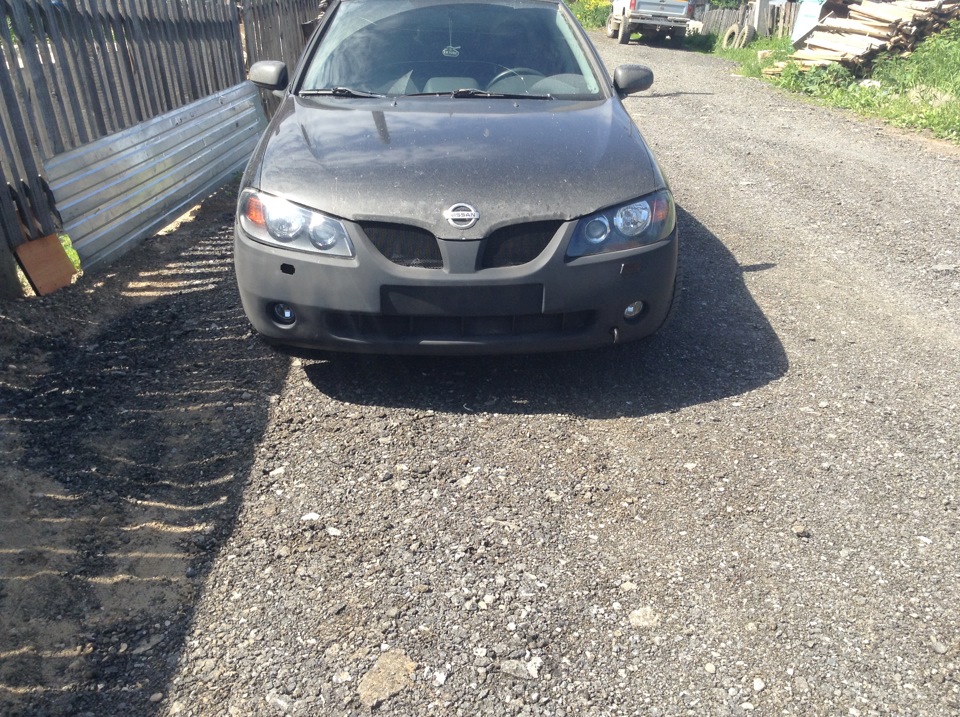 Переделка бампера — Nissan Almera II (N16), 1,5 л, 2005 года | тюнинг ...