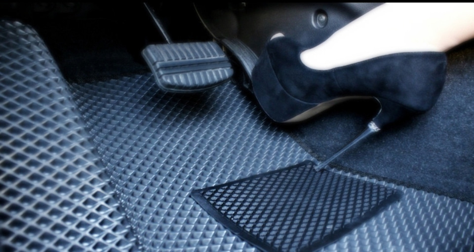 Подпятник на EVA коврики Ford Fusion ( своими рукамм) — Ford Fusion, 1 ...