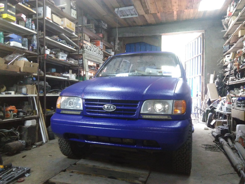 Покраска и сборка Титаном — KIA Sportage (1G), 2 л, 1993 года ...
