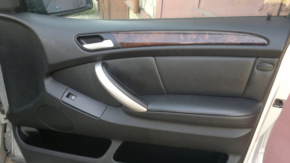 Покрасил внутренние ручки дверей — BMW X5 (E53), 3 л, 2002 года ...