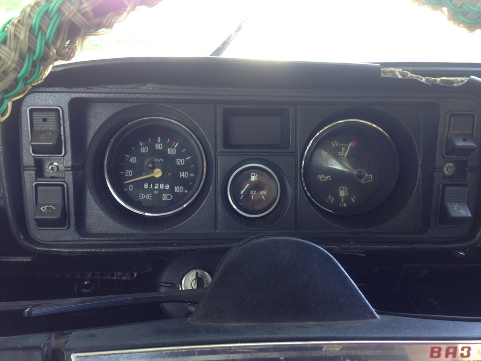 Установка спідометра та тахометра ВАЗ 2106 — Lada 2101, 1,2 л, 1972 ...