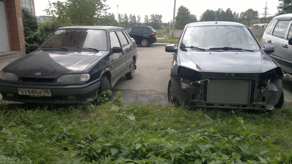 Пару дней ездил вот так после собачки пока в сервис не отдал ))) — Lada ...