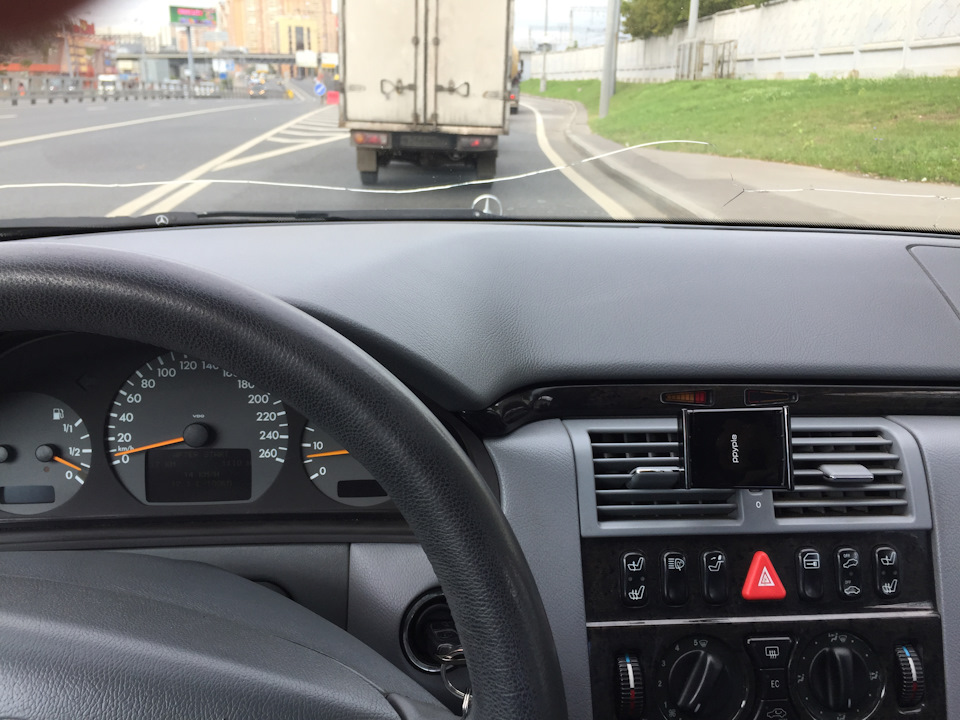 Замена парктроников — Mercedes-Benz E-class (W210), 3,2 л, 2000 года ...