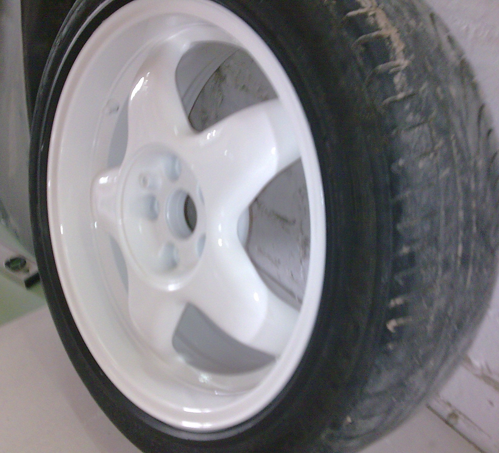 Покраска дисков — Audi S2 (B3), 2,2 л, 1991 года | колёсные диски | DRIVE2