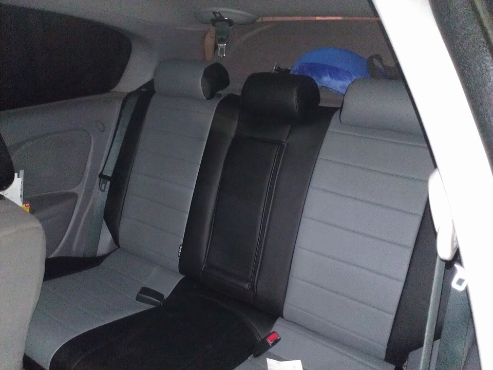 Чехлы на седения — Nissan Almera II (N16), 1,5 л, 2003 года ...