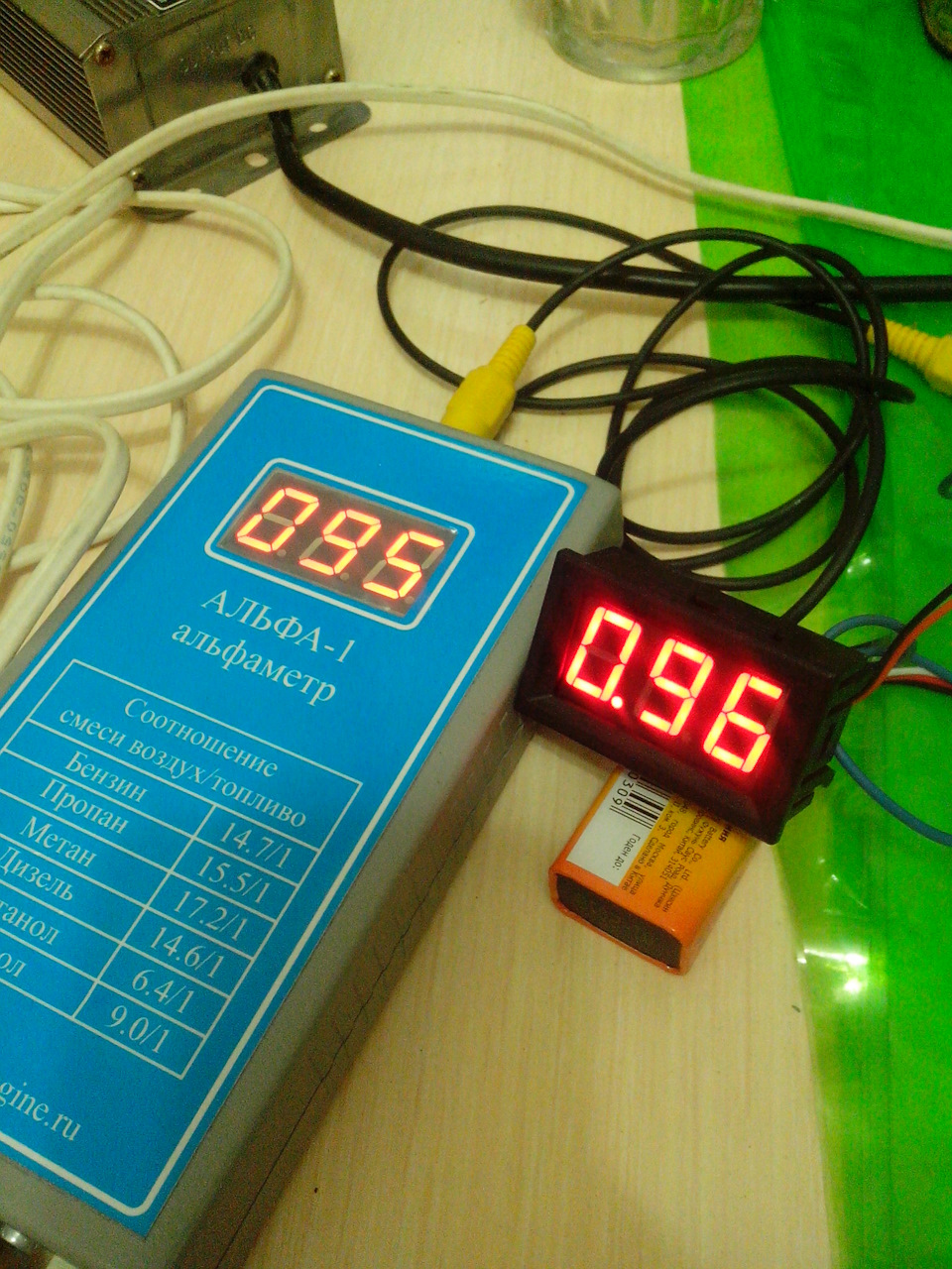 Показометр ШДК из "топора" — Skoda Octavia A4 Mk1, 1,8 л, 2001 года ...