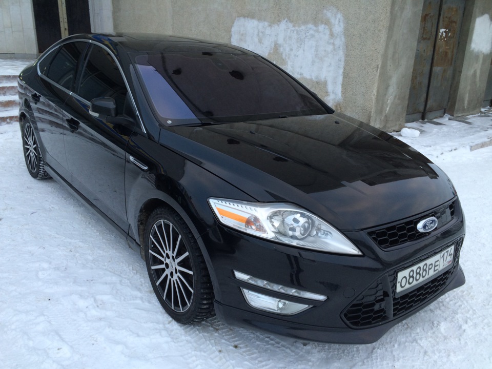 Ford Mondeo 4 Рестайлинг черный