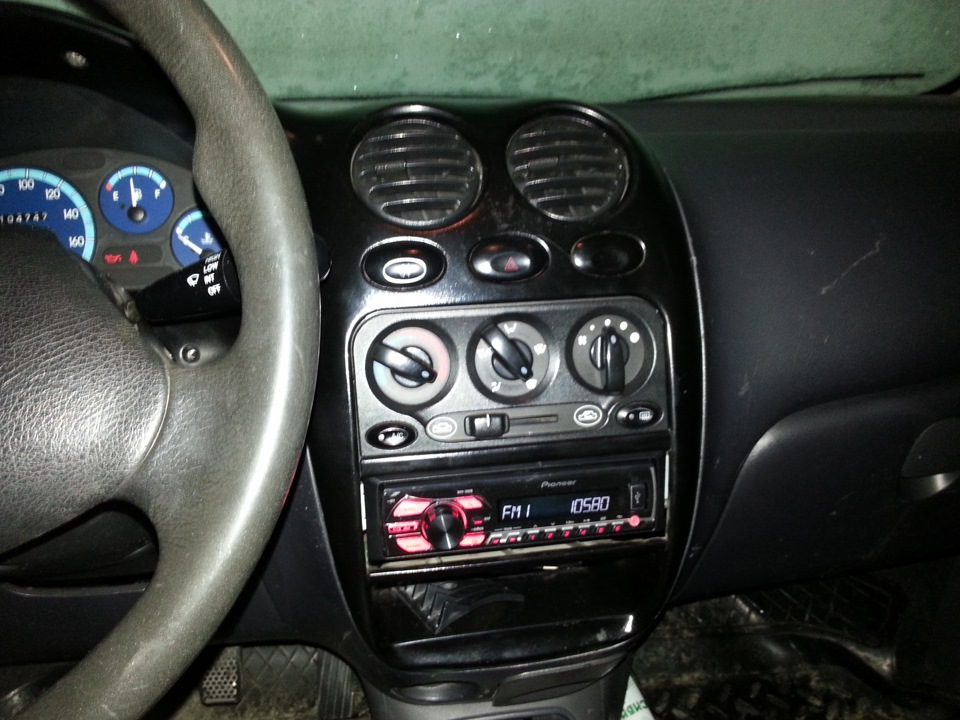 Воздушный фильтр, потепление в матизе, привет музыке ) — Daewoo Matiz ...