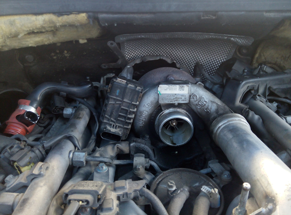 Замена Сервопривода турбины Mercedes-Benz M-Class (W164), 3 л, 2006 года элект