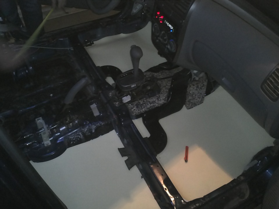 Утепление и звукоизоляция машины — Hyundai Accent (2G), 1,6 л, 2007 ...