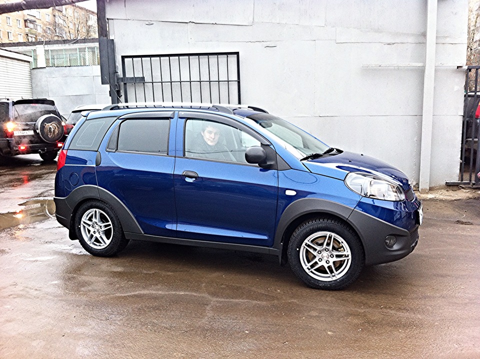 Переобувка — Chery Indis, 1,3 л, 2012 года | шины | DRIVE2