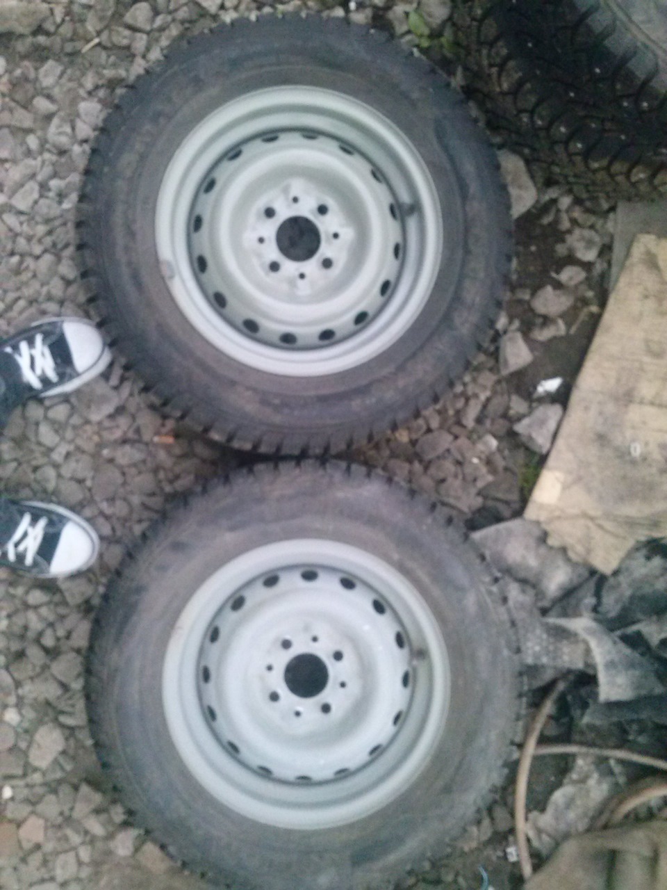 перекраска или как быстро покрасить штампы — Lada 2113, 1,6 л, 2011 ...