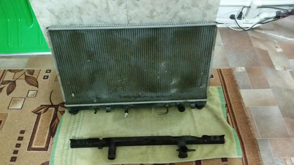 Попытка отремонтировать радиатор. Часть 1 — Toyota Camry (XV30), 2,4 л ...