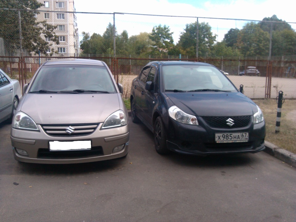 "мать и сын" — Suzuki SX4 Sedan, 1,6 л, 2008 года | просто так | DRIVE2