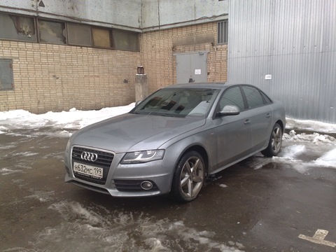 перегорел ближний свет audi a4