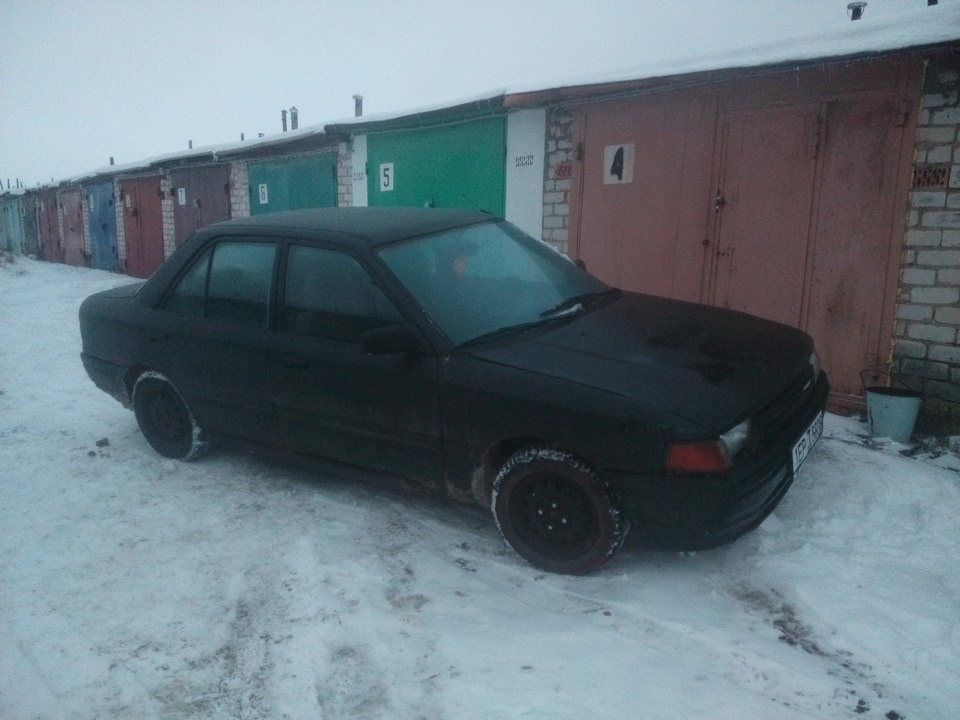 Сжигать передумал) МАЗДА — умничка заводится и едет! — Mazda 323 IV, 1 ...