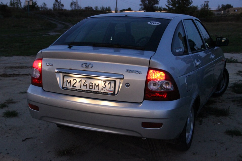 покраска багажника — Lada Приора хэтчбек, 1,6 л, 2008 года | кузовной ...