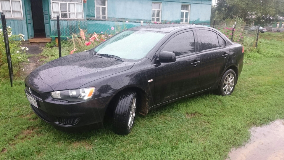 Замена лампочки подсветки корректора фар. — Mitsubishi Lancer X, 1,5 л ...