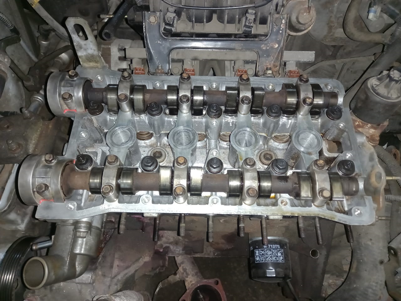 Замена прокладки ГБЦ — Chevrolet Lacetti Sedan, 1,6 л, 2005 года ...