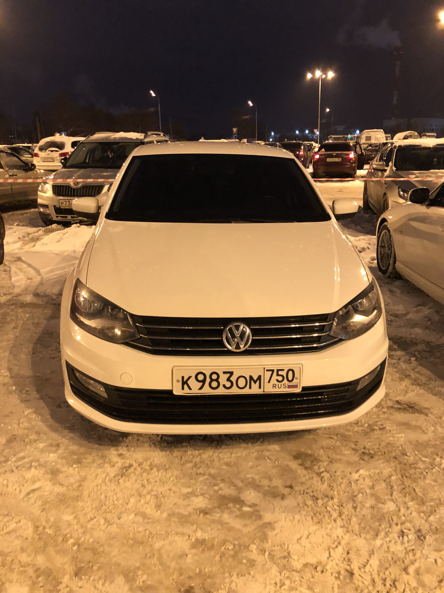 VW Polo тонированный