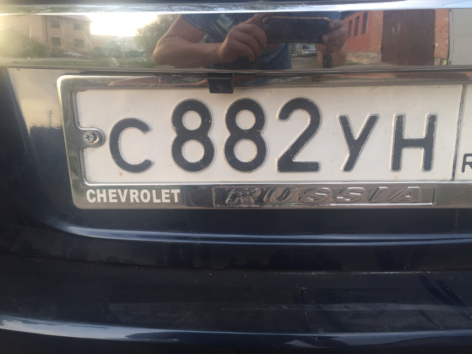 Камера заднего вида — Chevrolet Cruze (1G), 1,6 л., 2011 года ...