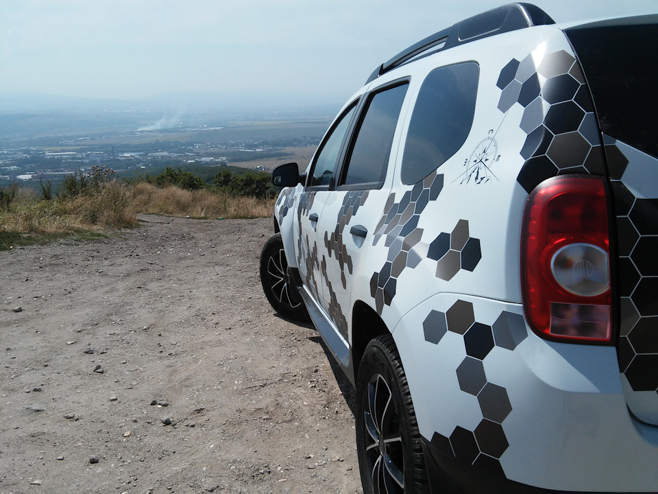 Renault Duster камуфляж