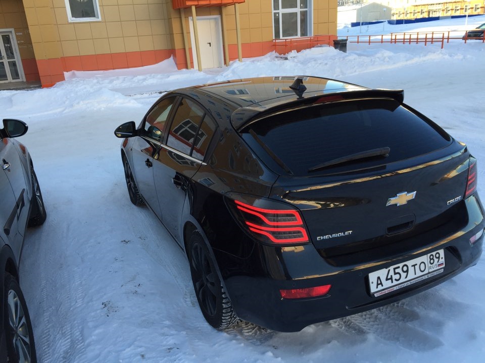 Спойлер Chevrolet Cruze хэтчбек