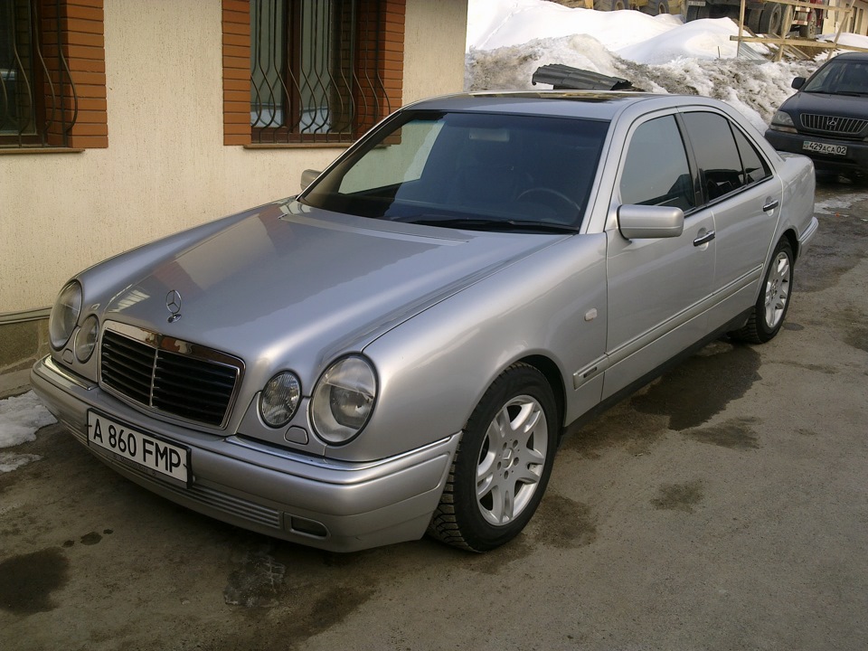 Просто фото — Mercedes-Benz E-Class (W210), 3 л, 1997 года | фотография ...