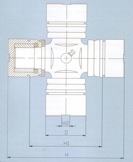 Чертеж крестовины карданного вала