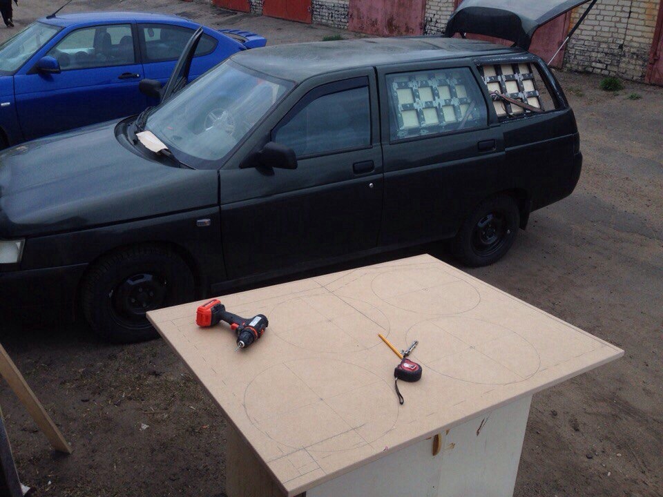 45. Постройка оформления для сабов. (Часть 4) — Lada 21112, 1,6 л, 2005 ...