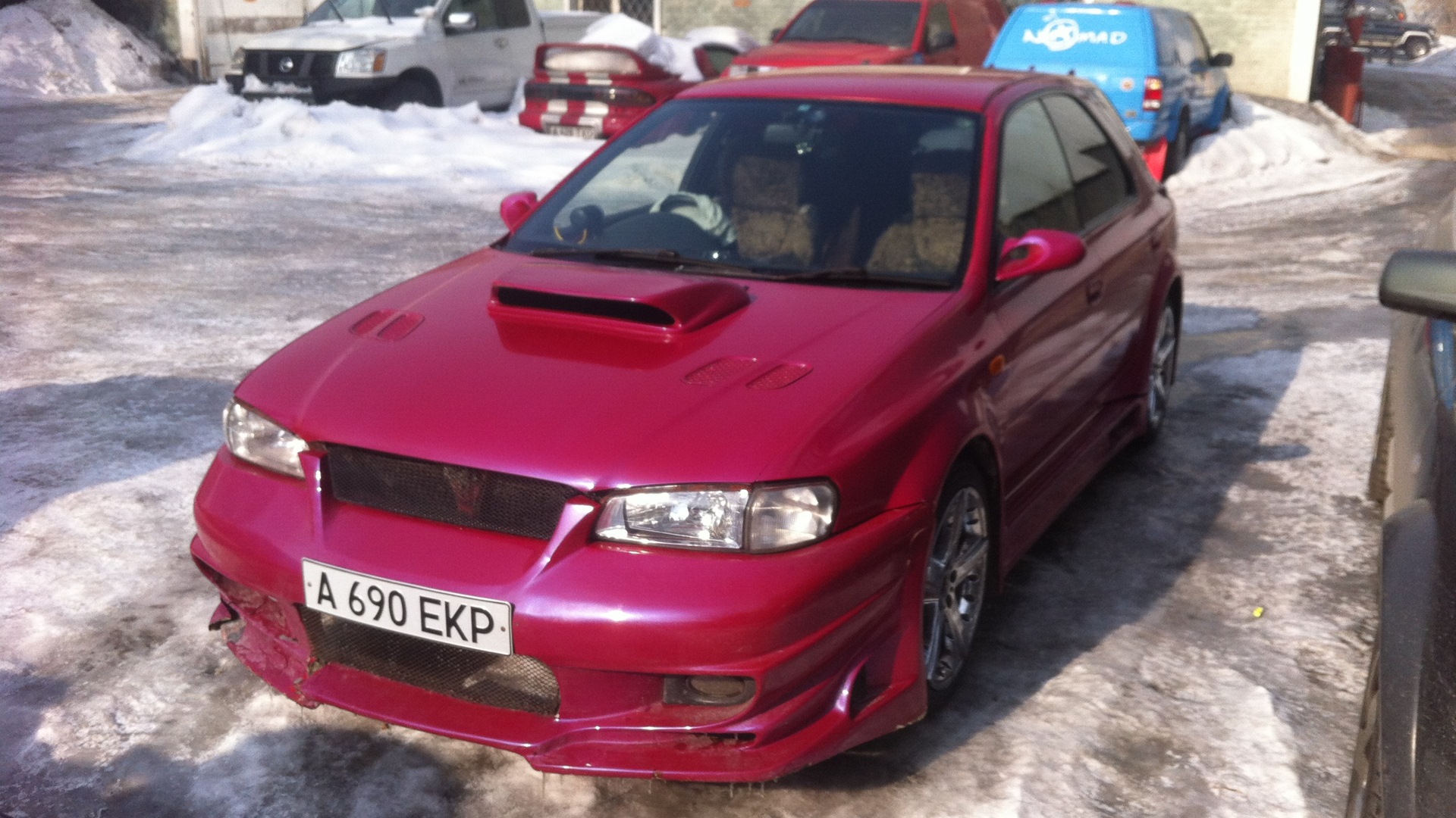 Subaru Impreza WRX (GC, GL) 2.0 бензиновый 1997 | розовая пантера на DRIVE2