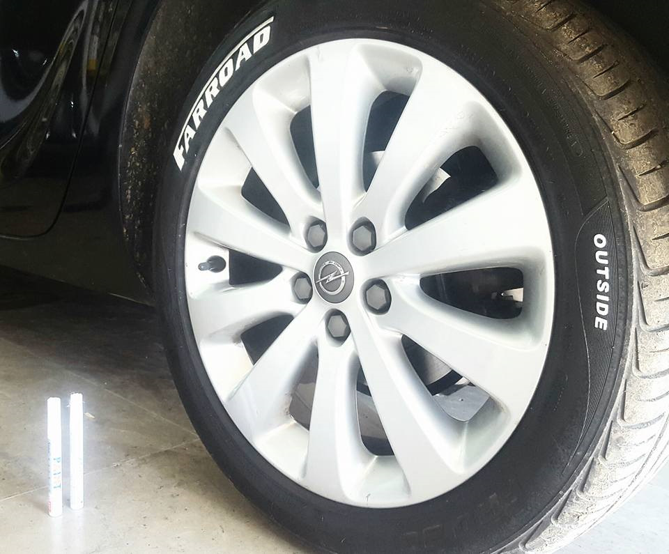 немного стайлинга шинам — Opel Astra J, 1,4 л, 2012 года | шины | DRIVE2