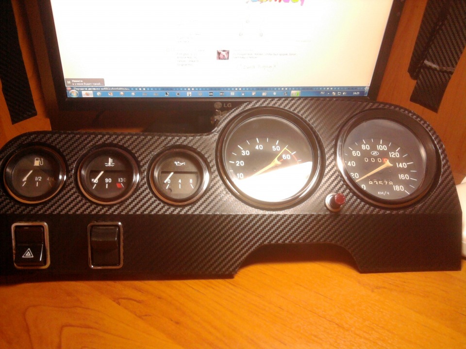 Панель приборов, переделка. — Lada 2103, 1,3 л, 1973 года | тюнинг | DRIVE2