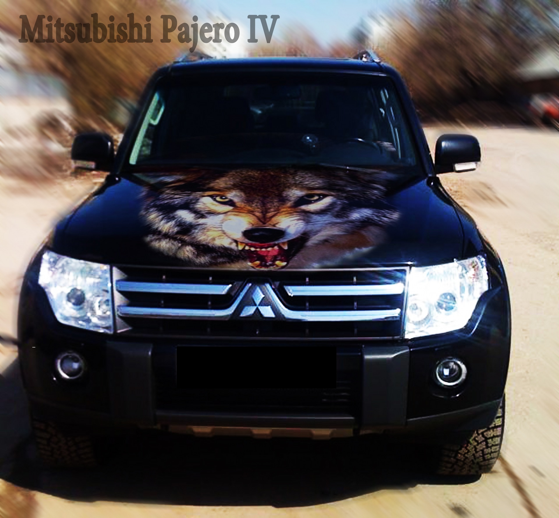 Дизайн-проект Mitsubishi Pajero IV — Da Vinil Studio на DRIVE2