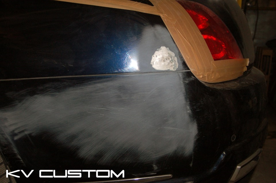 Мелкий кузовной ремонт и покраска Bentley Continental GT. — DRIVE2