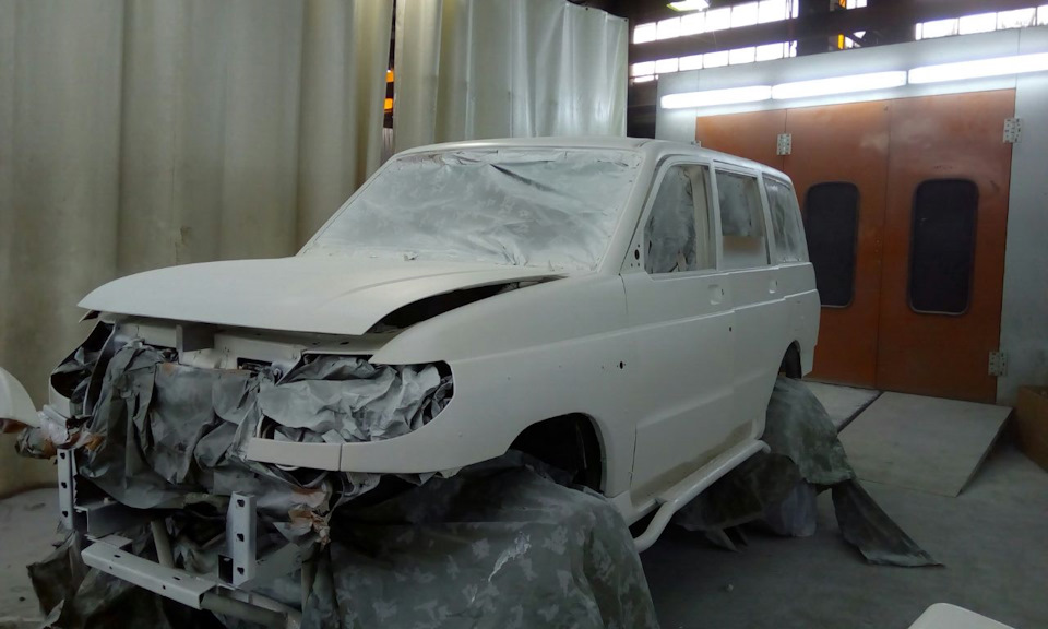 Красим раптором ч.10 "Красим Раптором" — УАЗ Patriot, 2,7 л, 2011 года ...