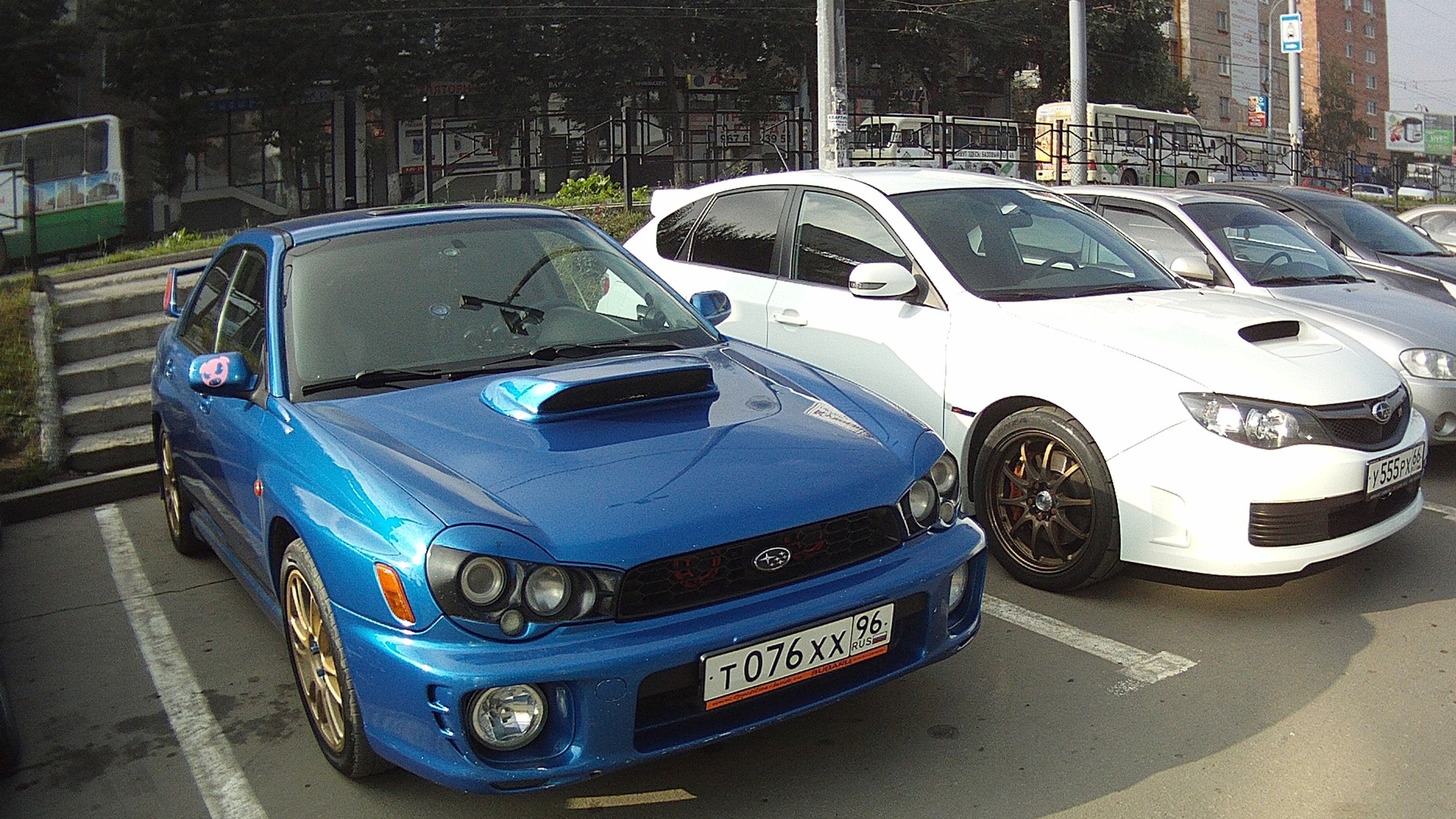 Subaru Impreza WRX (GD, GG) 2.0 бензиновый 2001 | Синяя Бу-ба 2B Continue  на DRIVE2