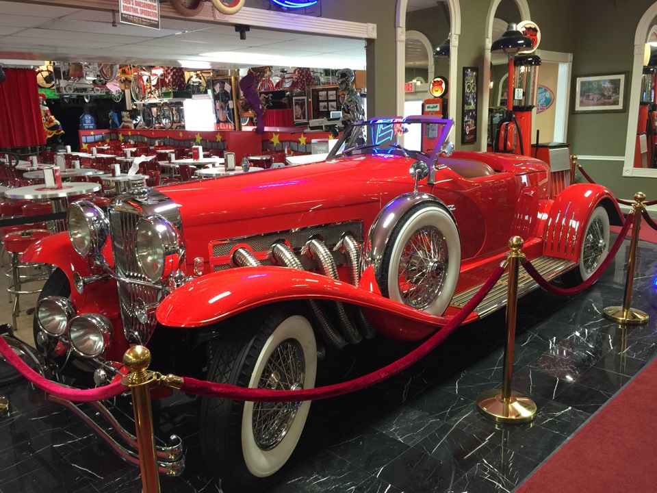 Дюзенберг. Tilt Cab Cruiser 1958 Chicago auto show. Martin auto Museum. Toyota Automobile Museum Marks 30th Miniature.