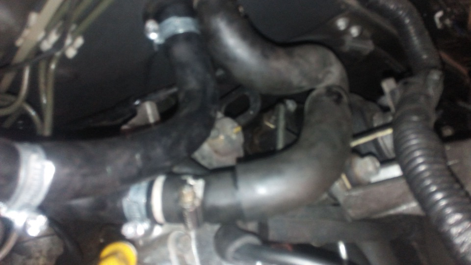 ремонт печки.тосол в радиатор кондиционера. — Nissan Terrano II, 2,7 л ...