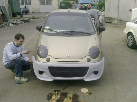 daewoo matiz бампер