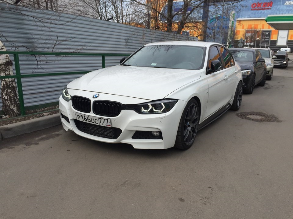 черные ноздри bmw f30